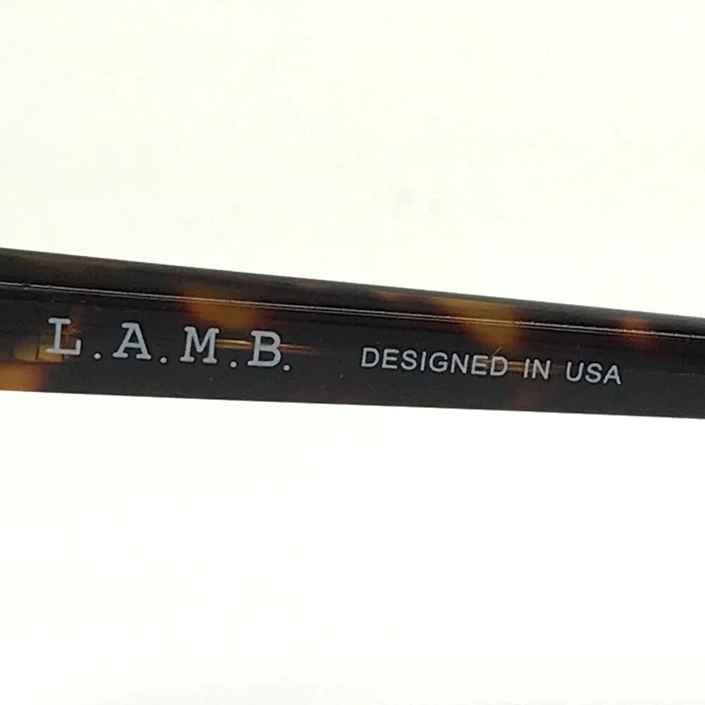 L.A.M.B Eyeglasses Frames LA061 HAV Brown Tortoise Clear Pink Cat Eye 54-17-140